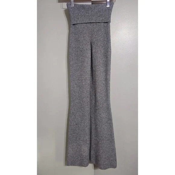SINCERELY JULES Grey Ribbed Knit Hoodie and Pants Lounge Set Pants Size S EUC - Picture 5 of 9